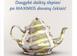 Maxima dovanų čekis!