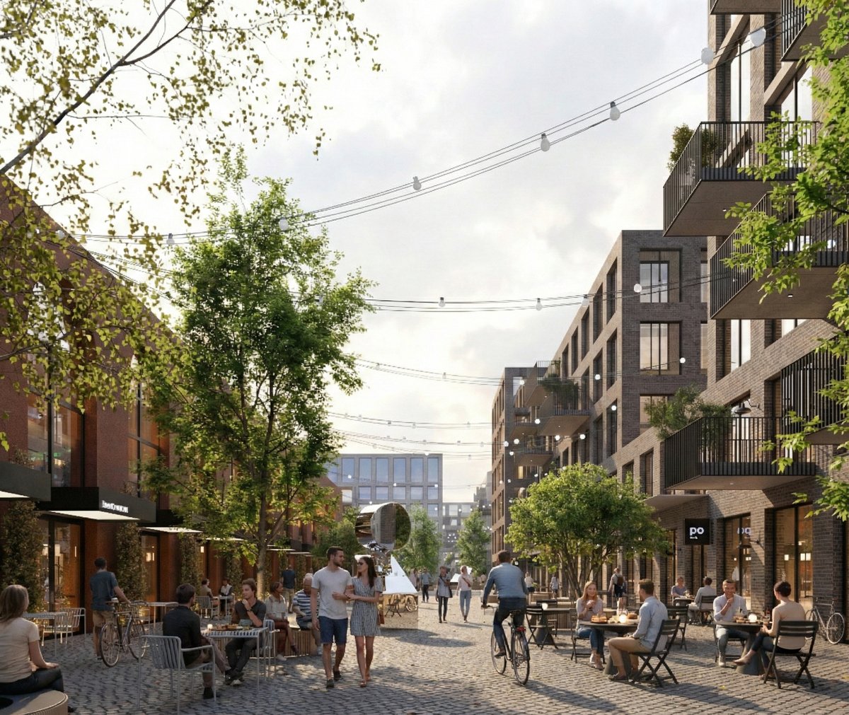 Bendras kvartalo vaizdas