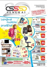 Naujas reklaminis SENUKŲ leidinys - geriausi pasiūlymai Jums!