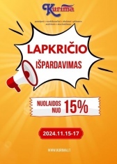 Lapkričio nuolaidos!